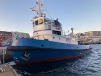 Schleppboot zu verkaufen