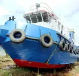 Schleppboot zu verkaufen