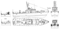 Patrouillenboot zu verkaufen