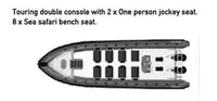 Festrumpf-Schlauchboot zu verkaufen