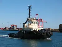 Schleppboot zu verkaufen