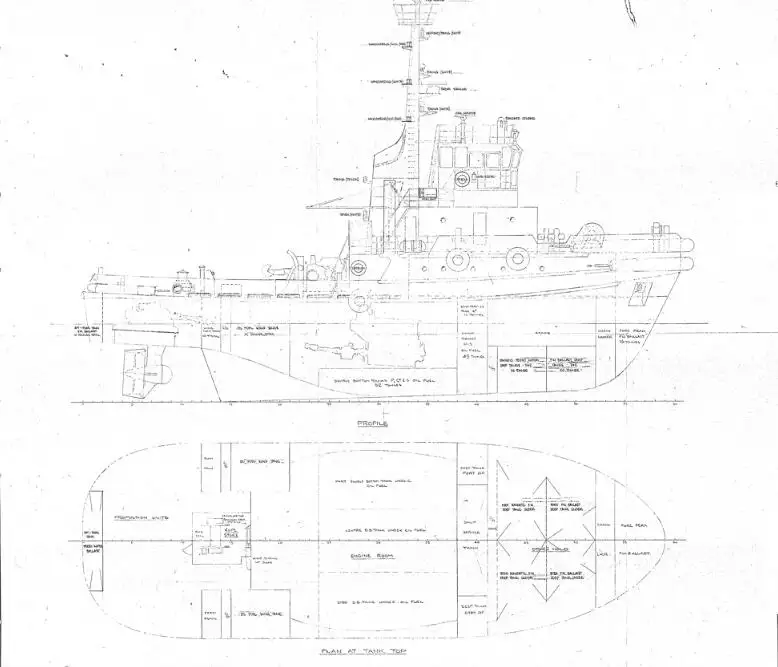 Schleppboot zu verkaufen