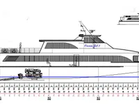 Fährschiff zu verkaufen