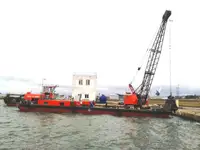Kranboot zu verkaufen