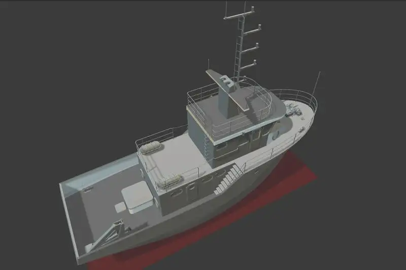Schleppboot zu verkaufen