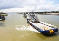 Schleppboot zu verkaufen