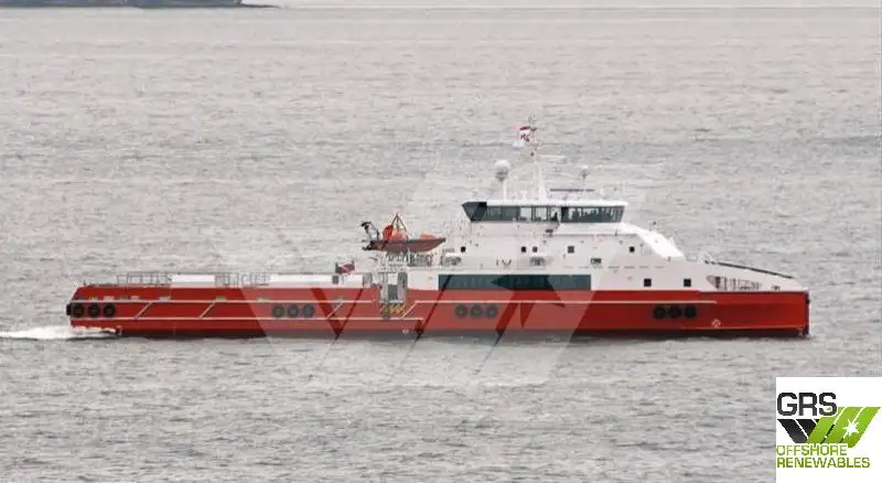 Windpark-Service-Schiff zu verkaufen