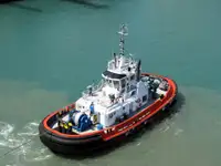Schleppboot zu verkaufen