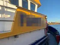 Schleppboot zu verkaufen