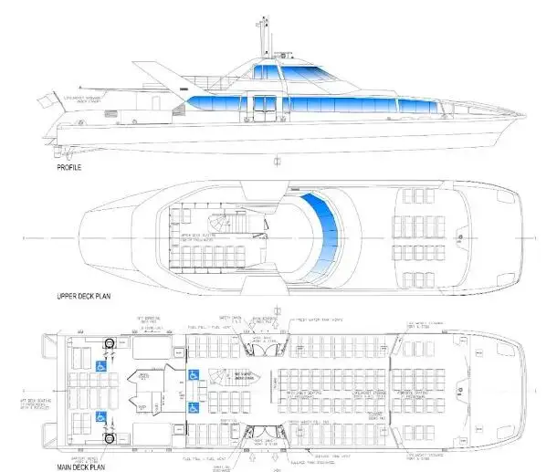 Passagierschiff zu verkaufen