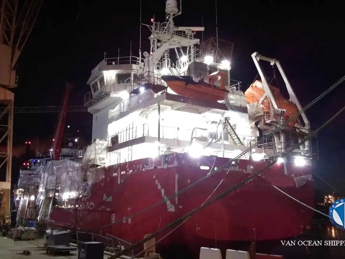 Kühlschiff zu verkaufen