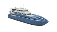 Fährschiff zu verkaufen