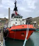 Schleppboot zu verkaufen