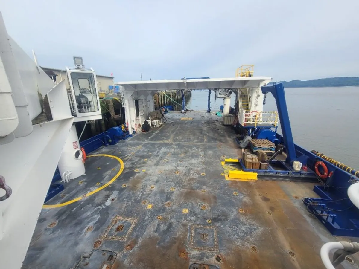 Schleppboot zu verkaufen