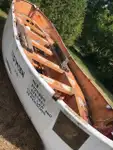 Rettungsboot zu verkaufen