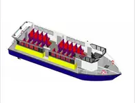 Kreuzfahrtschiff zu verkaufen