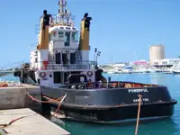 Schleppboot zu verkaufen