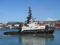 Schleppboot zu verkaufen