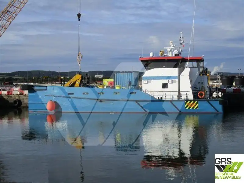 Windpark-Service-Schiff zu verkaufen
