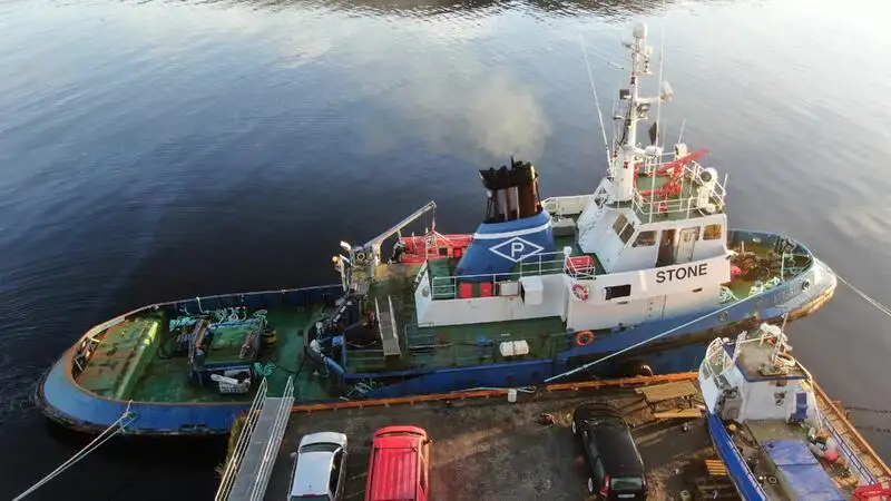 Schleppboot zu verkaufen