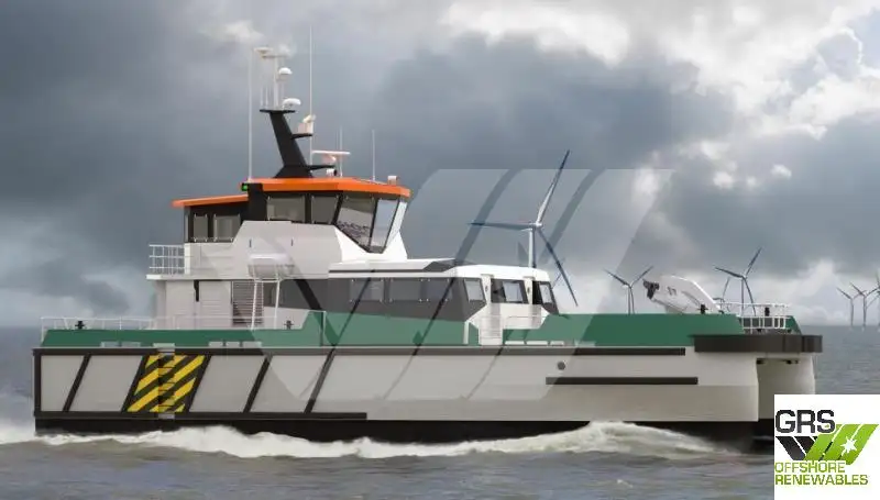 Windpark-Service-Schiff zu verkaufen