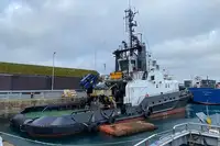 Schleppboot zu verkaufen