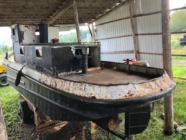 Schleppboot zu verkaufen