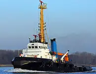 Schleppboot zu verkaufen