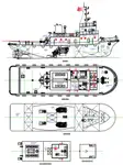 Schleppboot zu verkaufen