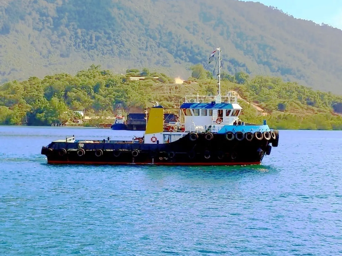 Schleppboot zu verkaufen