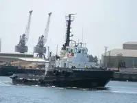 Schleppboot zu verkaufen