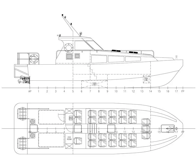 Passagierschiff zu verkaufen