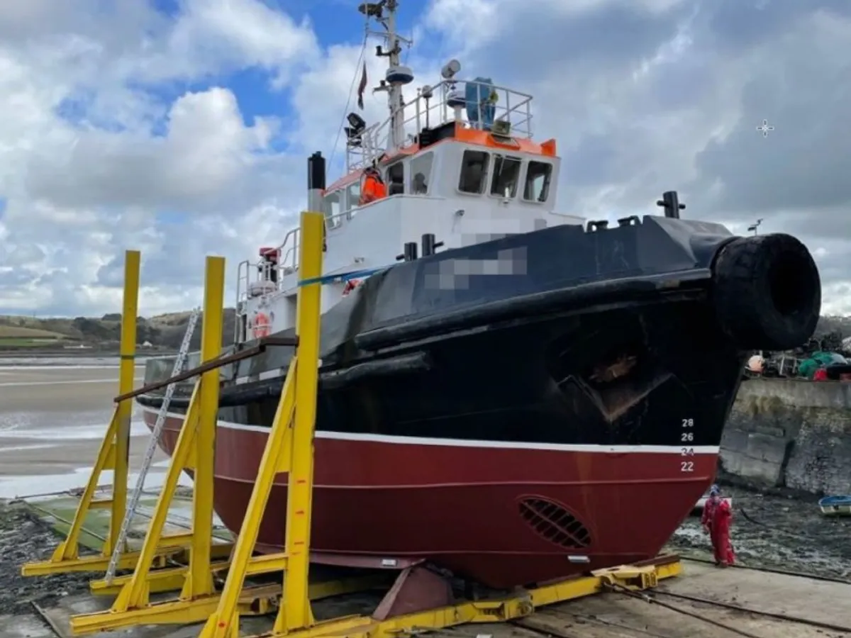 Schleppboot zu verkaufen