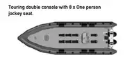 Festrumpf-Schlauchboot zu verkaufen