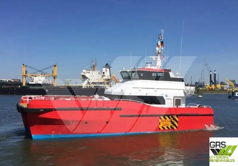 Windpark-Service-Schiff zu verkaufen