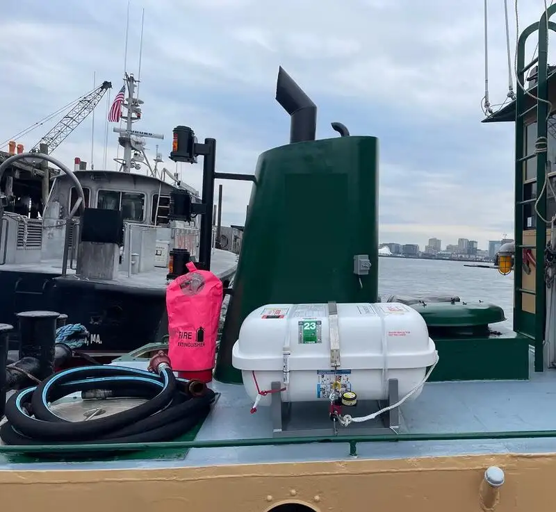 Schleppboot zu verkaufen