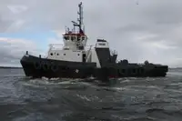Schleppboot zu verkaufen