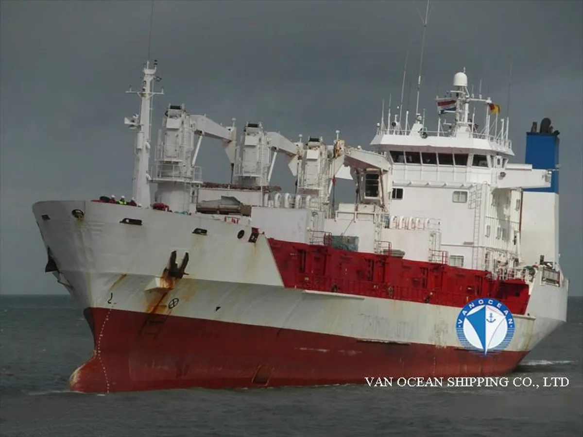 Kühlschiff zu verkaufen