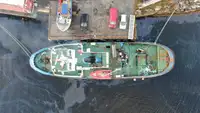 Schleppboot zu verkaufen
