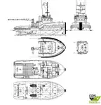 Schleppboot zu verkaufen