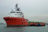 Schleppboot zu verkaufen