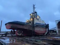 Schleppboot zu verkaufen