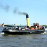 Schleppboot zu verkaufen