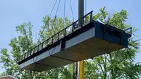 Lastkahn zu verkaufen