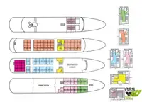 Kreuzfahrtschiff zu verkaufen