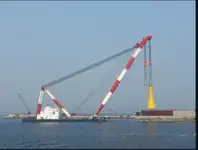 Kranboot zu verkaufen