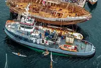 Schleppboot zu verkaufen