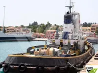 Schleppboot zu verkaufen