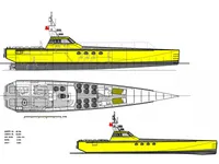 Crew-Boot zu verkaufen