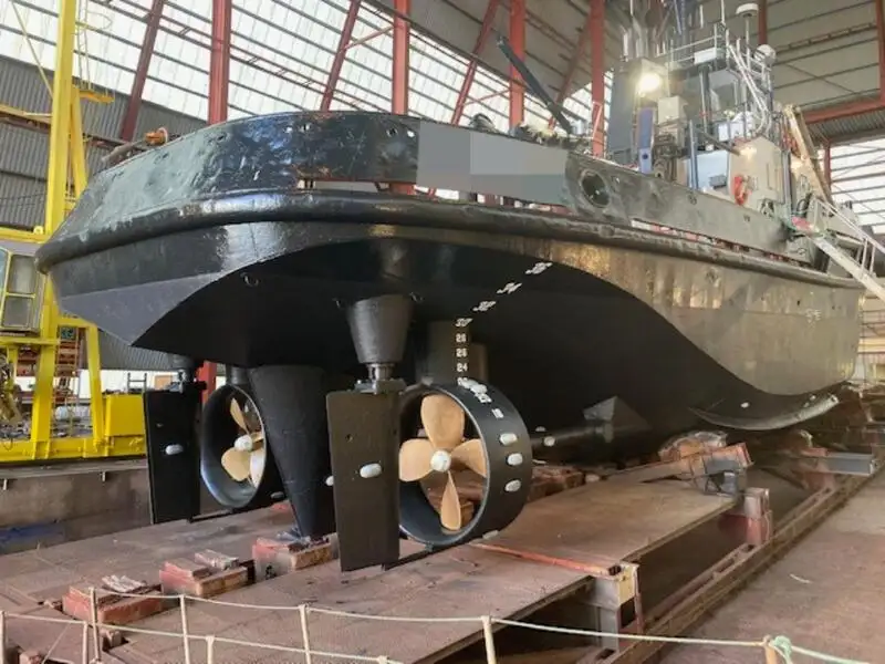 Schleppboot zu verkaufen